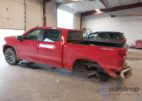 2024 Chevrolet Silverado 1500 4Wd Short Bed Lt With 2Fl from USA, damaged, VIN 1GCPDKEK3RZ368481